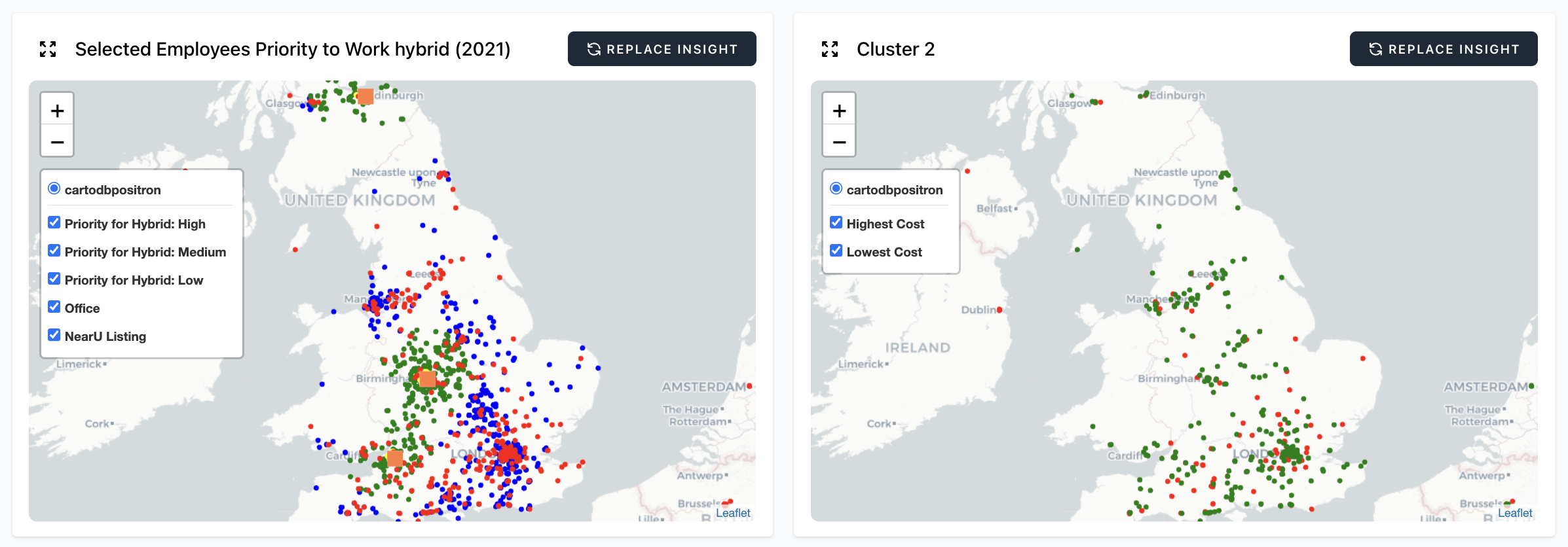 NearU Pro data insights view